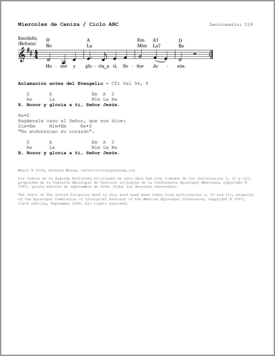 Miercoles de Ceniza ABC - Salmo 50 - Misericordia, Señor, hemos pecado - Image 3