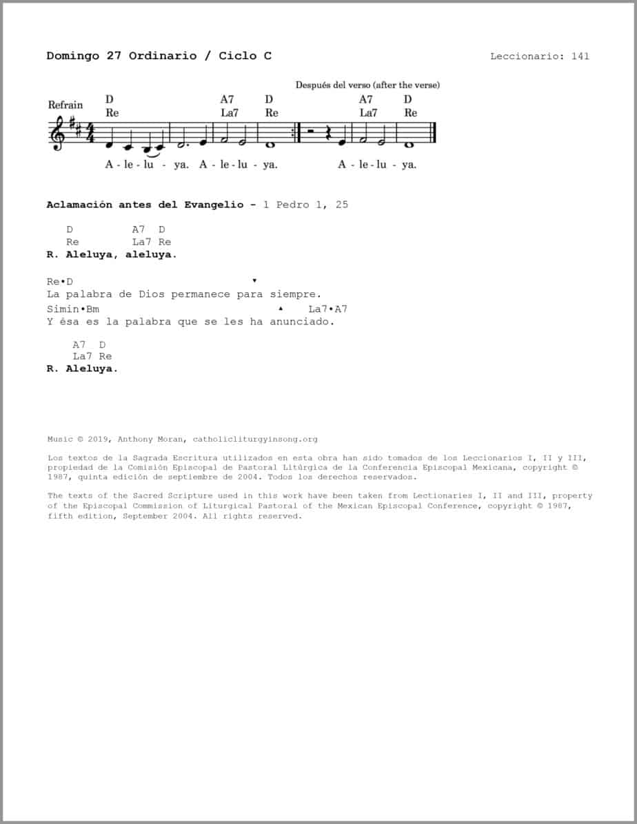 Domingo 27 Ordinario C - Salmo 94 - Señor, que no seamos sordos a tu voz - Image 3