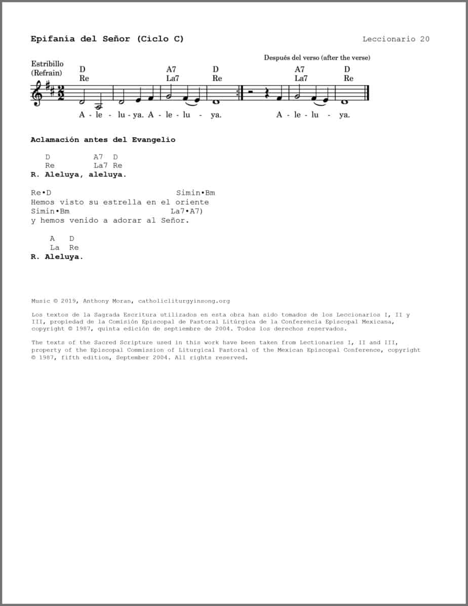 Solemnidad de la Epifanía del Señor ABC - Salmo 71 - Que te adoren, Señor, todos los pueblos - Image 3