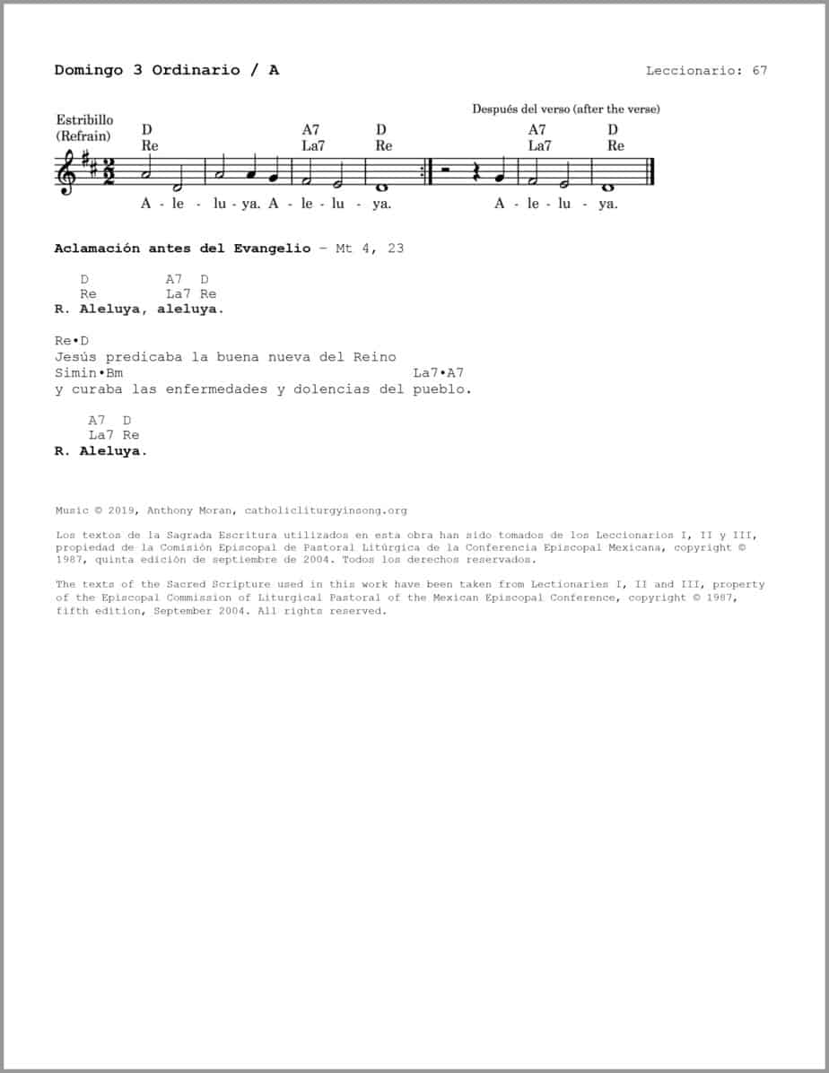 Domingo 3 Ordinario A - Salmo 26 - El Señor es mi luz y mi salvación - Image 3
