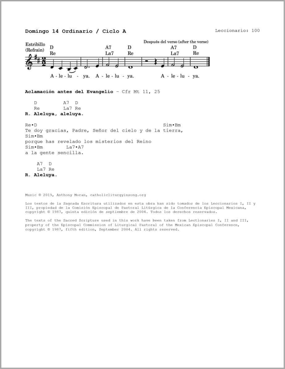 Domingo 14 Ordinario A - Salmo 144 - Acuérdate, Señor, de tu misericordia - Image 3