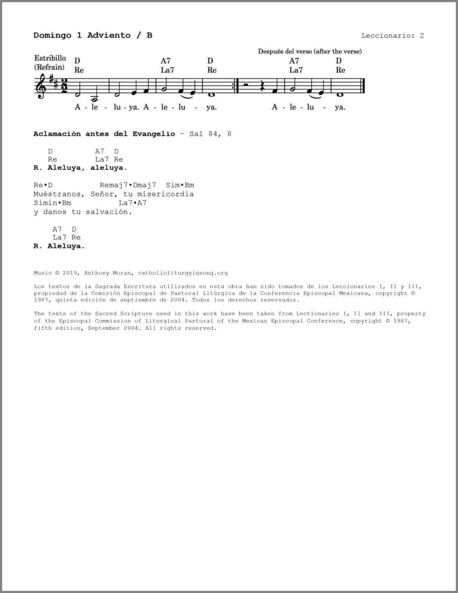 Domingo 1 Adviento B - Salmo 79 - Señor, muéstranos tu favor y sálvanos - Image 3