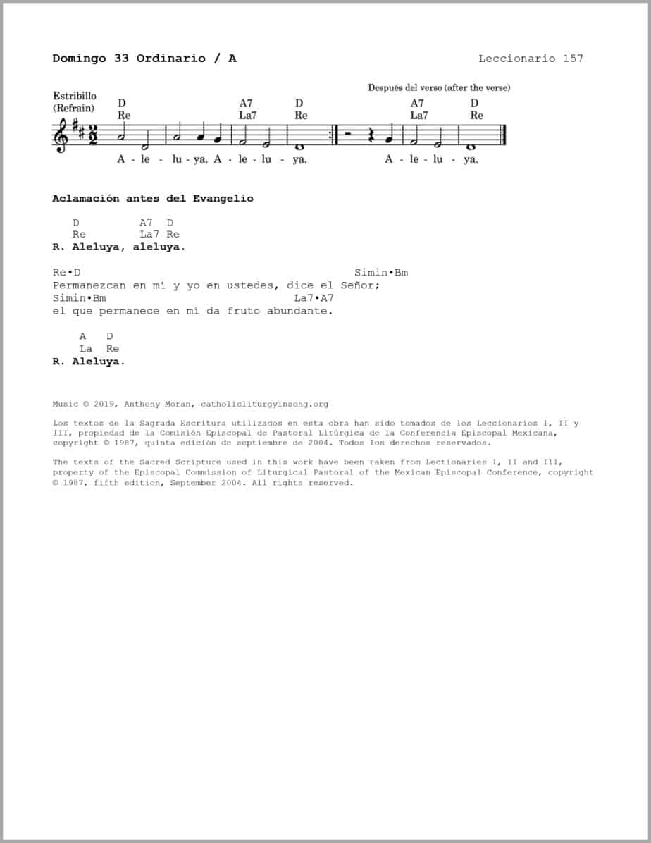 Domingo 33 Ordinario A - Salmo 127 - Dichoso el que teme al Señor - Image 3