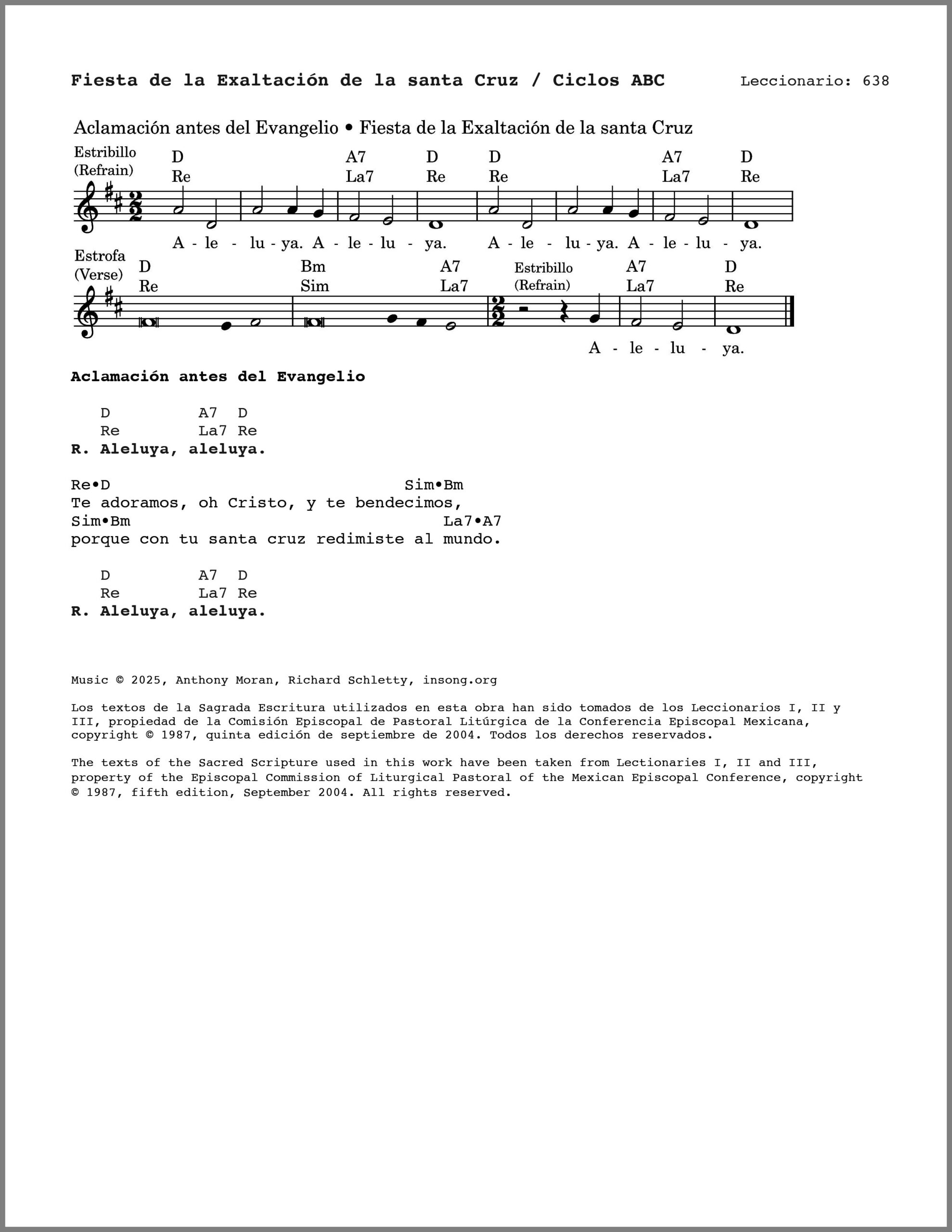 Fiesta de la Exaltación de la santa Cruz - Salmo 77 - No olvidemos las hazañas del Señor - Image 3